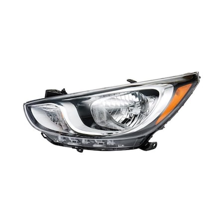 Tyc 20-12694-00 Left Hand Head Light for 2012-2014 Hyundai Accent TYC20-12694-00